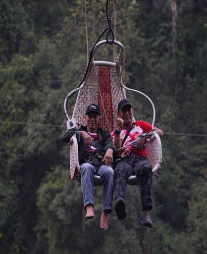 Zipline Situ Gunung